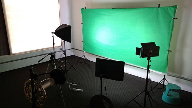 Recording Room (217) in Michener Library 